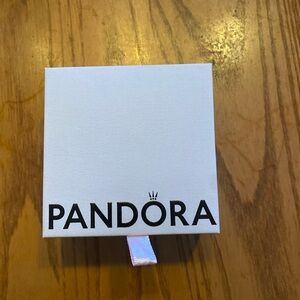 Pandora White Jewelry Box